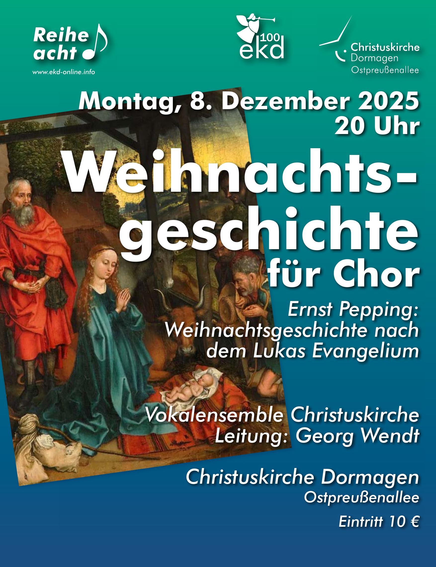 Weihnachtsgeschichte Plakat