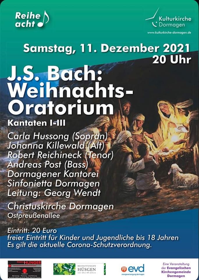 2021-12-11: J.S. Bach: Weihnachtsoratorium